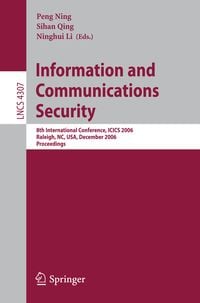 Produktbild: Information and Communications Security