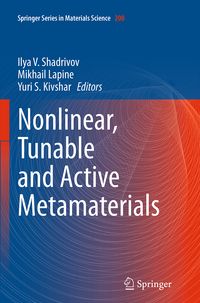 Produktbild: Nonlinear, Tunable and Active Metamaterials