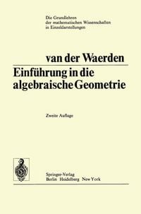 Produktbild: Einf&uuml;hrung In Die Algebraische Geometrie