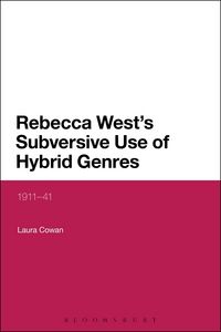 Produktbild: Rebecca West's Subversive Use of Hybrid Genres