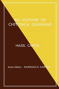 Produktbild: An Outline of Chitonga Grammar