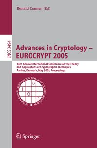 Produktbild: Advances in Cryptology &ndash; EUROCRYPT 2005