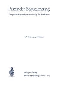 Produktbild: Praxis der Begutachtung