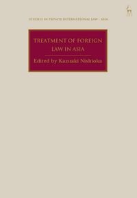 Produktbild: Treatment of Foreign Law in Asia