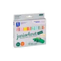 Produktbild: JUNiORKNET Pastell - 8 Stangen a 33 g farbl. sort.