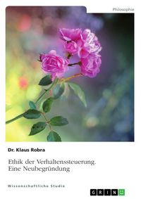 Produktbild: Ethik der Verhaltenssteuerung