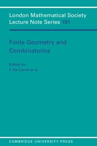 Produktbild: Finite Geometries and Combinatorics