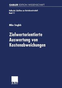 Produktbild: Zielwertorientierte Auswertung von Kostenabweichungen