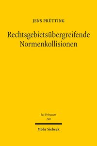 Produktbild: Rechtsgebiets&uuml;bergreifende Normenkollisionen