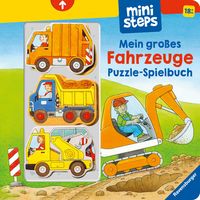 Ministeps: Mein großes Fahrzeuge Puzzle-Spielbuch von Sabine Cuno