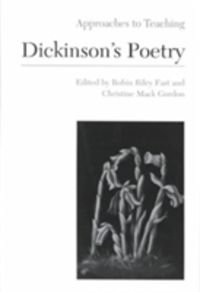 Bild vom Artikel Approaches to Teaching Dickinson's Poetry vom Autor Available Not