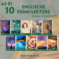 Produktbild: 10 Englische Krimi-Lekt&uuml;re A2-B1 (10 B&uuml;cher + Audio-Online)