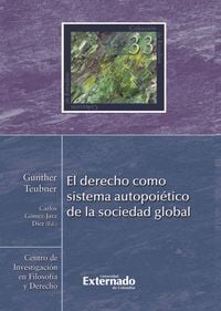 Produktbild: El derecho como sistema autopoi&eacute;tico de la sociedad global