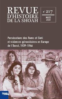 Produktbild: Revue d histoire de la shoah no 217