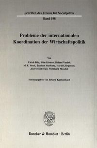 Produktbild: Probleme der Internationalen Koordination der Wirtschaftspolitik.