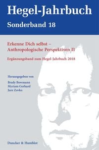 Produktbild: Erkenne Dich selbst &ndash; Anthropologische Perspektiven II
