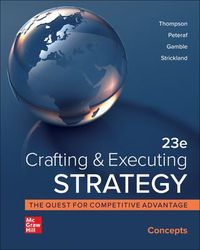 Produktbild: Thompson, A: Loose-Leaf for Crafting & Executing Strategy: C