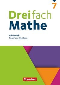 Bild vom Artikel Dreifach Mathe 7. Schuljahr. Nordrhein-Westfalen - Arbeitsheft mit Lösungen vom Autor Christina Tippel