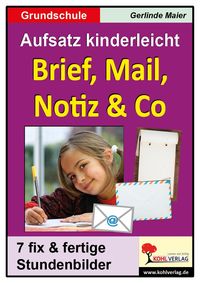 Produktbild: Brief, Mail, Notiz und Co