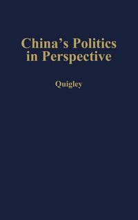 Produktbild: China's Politics in Perspective.