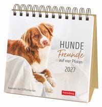 Produktbild: Hunde Premium-Postkartenkalender 2027 - Freunde auf vier Pfoten; Kalender mit 53 Postkarten