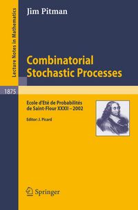 Produktbild: Combinatorial Stochastic Processes