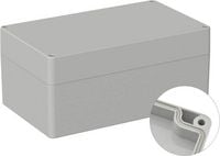 Produktbild: TRU COMPONENTS TC-9065672 Industrie-Geh&auml;use 200 x 120 x 90 ABS Lichtgrau (RAL 7035) 1St.