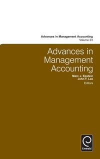 Produktbild: Advances in Management Accounting