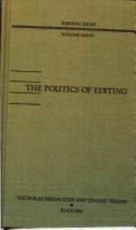 Produktbild: Politics Of Editing