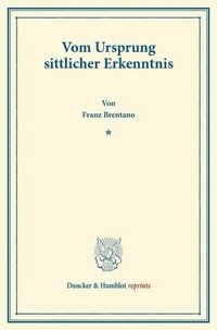 Produktbild: Vom Ursprung sittlicher Erkenntnis.