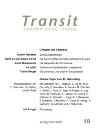 Produktbild: Transit 49. Europ&auml;ische Revue