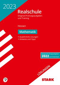 Bild vom Artikel STARK Lösungen zu Original-Prüfungen und Training Realschule 2023 - Mathematik - Hessen vom Autor 