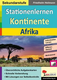 Stationenlernen Kontinente / Afrika Friedhelm Heitmann