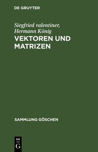 Produktbild: Vektoren und Matrizen