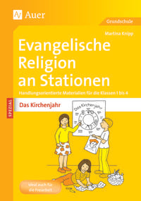 Produktbild: Evangelische Religion an Stationen Das Kirchenjahr