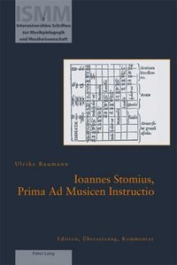 Produktbild: Ioannes Stomius, Prima Ad Musicen Instructio