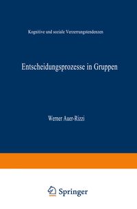 Produktbild: Entscheidungsprozesse in Gruppen