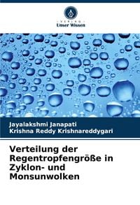 Produktbild: Verteilung der Regentropfengr&ouml;&szlig;e in Zyklon- und Monsunwolken