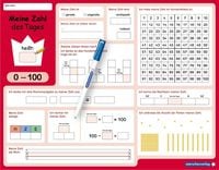 Produktbild: Meine Zahl des Tages 0-100 - wiederbeschreibbare Lerntafel mit Stift - Mathematik