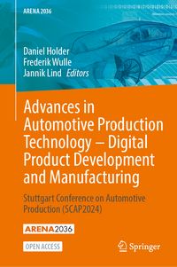 Produktbild: Advances in Automotive Production Technology &ndash; Digital Product Development and Manufacturing