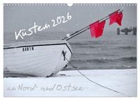 Produktbild: K&uuml;sten an Nord- und Ostsee (Wandkalender 2026 DIN A3 quer), CALVENDO Monatskalender