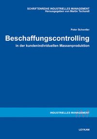 Produktbild: Beschaffungscontrolling