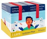 Produktbild: I care Lernkarten Pflege &ndash; Set (im Schuber)