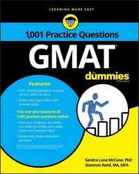 Produktbild: GMAT: 1,001 Practice Questions For Dummies