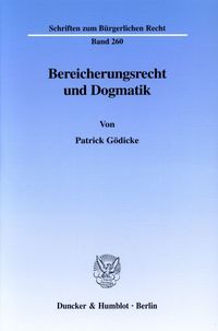 Bild vom Artikel Bereicherungsrecht und Dogmatik. vom Autor Patrick Gödicke