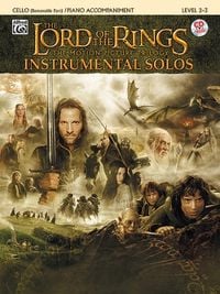 Produktbild: The Lord of the Rings Instrumental Solos for Strings: Cello (with Piano Accompaniment)