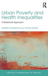 Produktbild: Urban Poverty and Health Inequalities