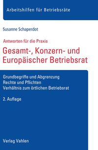 Produktbild: Gesamt-, Konzern- und Europ&auml;ischer Betriebsrat