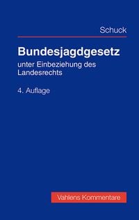 Produktbild: Bundesjagdgesetz