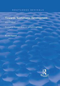 Produktbild: Towards Sustainable Development